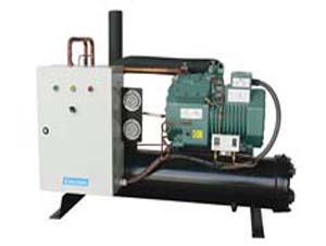 蒸發(fā)冷螺桿低溫機組單機頭