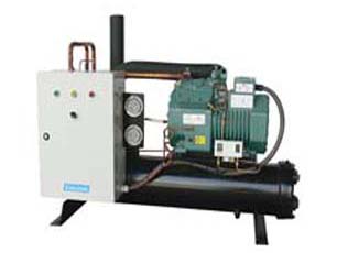 蒸發(fā)冷螺桿低溫機組